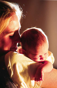 mother and baby